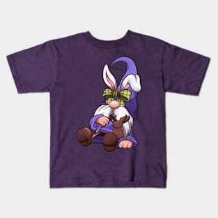 Easter Gnome Who Ate Too Much Chocolate Kids T-Shirt